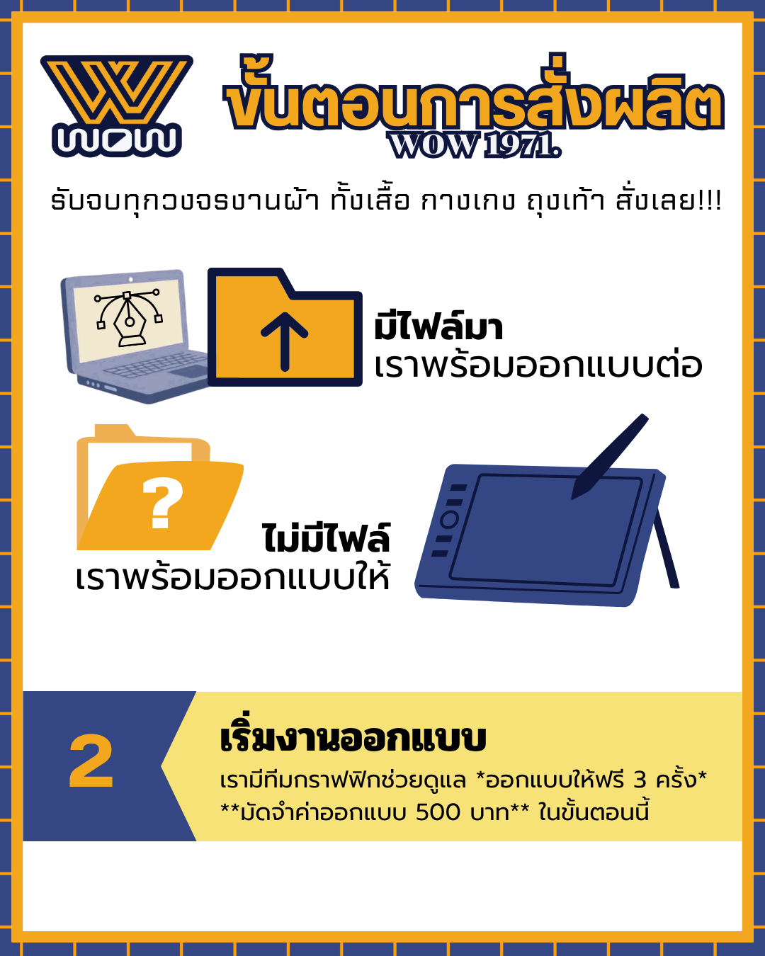 เริ่มงานออกแบบ
